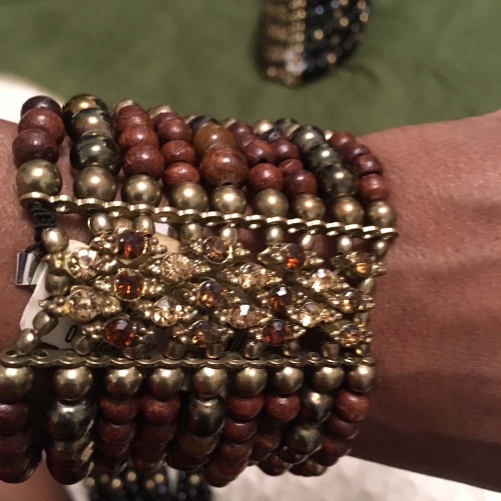 Macy’s Beaded Stretch Cuff